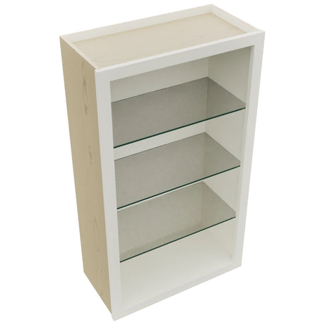 Fabuwood Dove NDW2442 Wall Standard No Door Cabinet, Top View