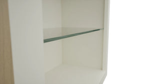 Fabuwood Dove NDW2442 Wall Standard No Door Cabinet, Detail View