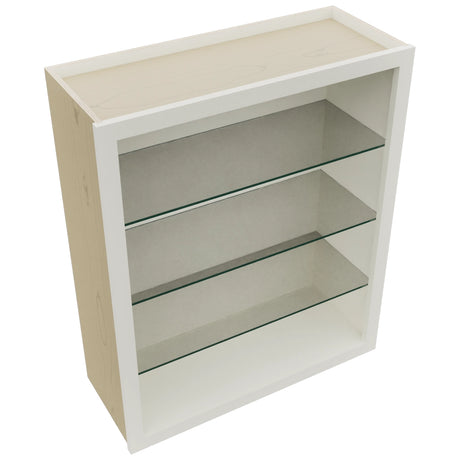 Fabuwood Dove NDW3036 Wall Standard No Door Cabinet, Top View