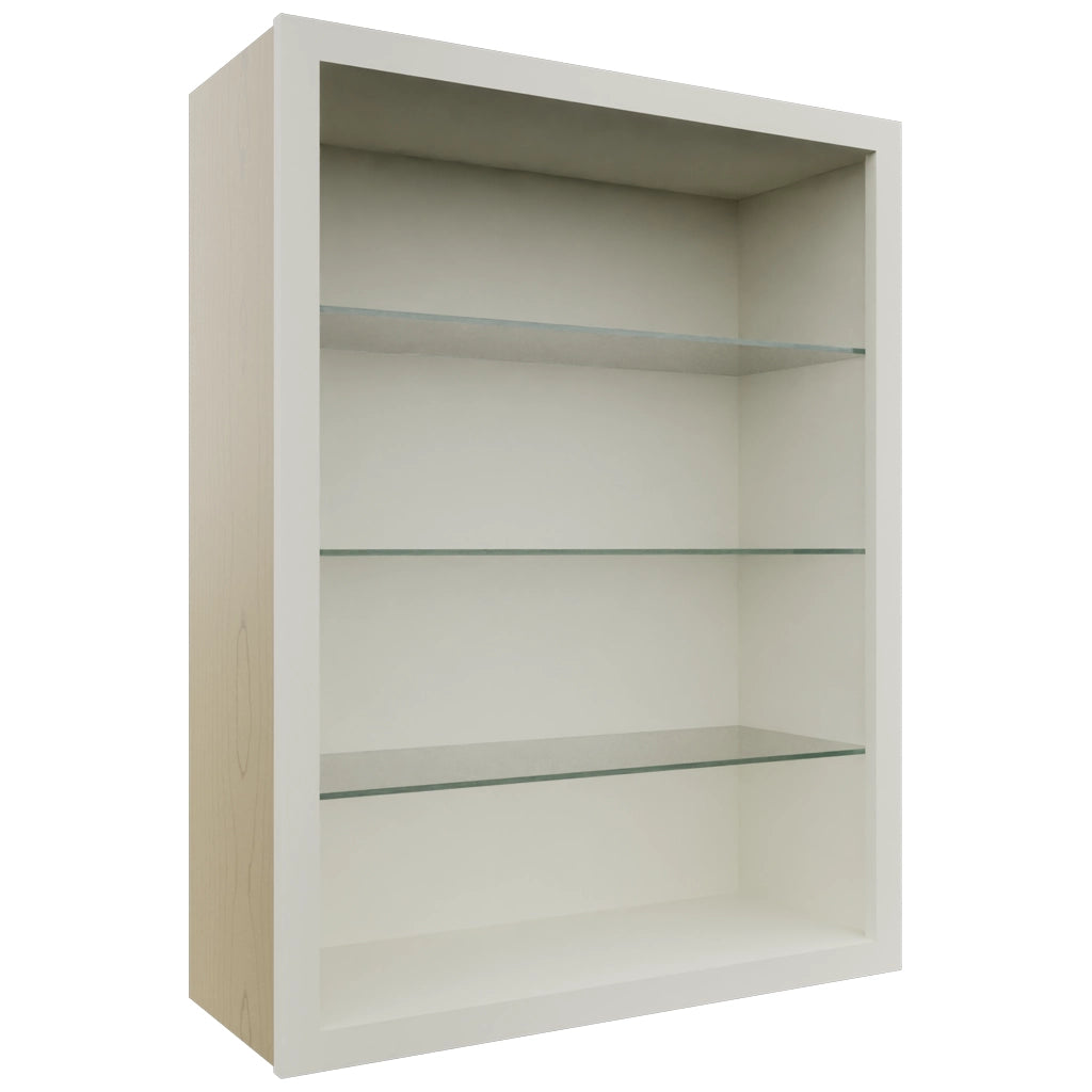 Fabuwood Dove NDW3039 Wall Standard No Door Cabinet, Front View