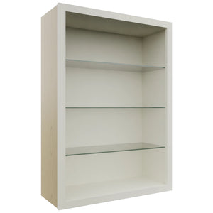 Fabuwood Dove NDW3042 Wall Standard No Door Cabinet, Front View