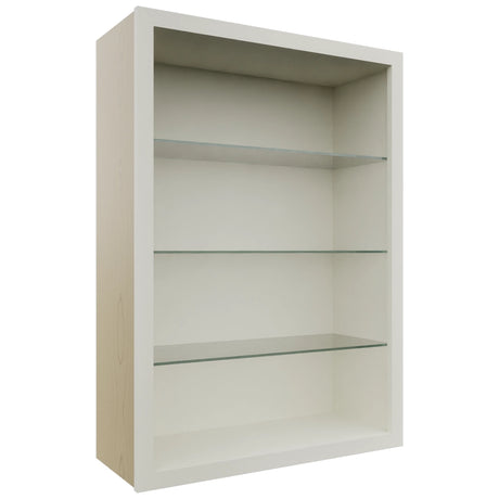 Fabuwood Dove NDW3042 Wall Standard No Door Cabinet, Front View