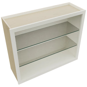 Fabuwood Dove NDW3630 Wall Standard No Door Cabinet, Top View