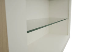 Fabuwood Dove NDW3639 Wall Standard No Door Cabinet, Detail View