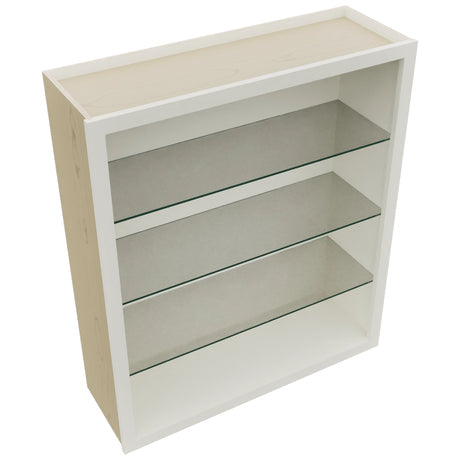 Fabuwood Dove NDW3642 Wall Standard No Door Cabinet, Top View