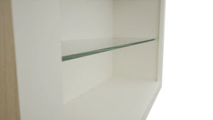 Fabuwood Dove NDW3642 Wall Standard No Door Cabinet, Detail View