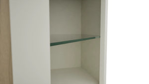 Fabuwood Dove NDWDC2430 Wall Corner Diagonal No Door Cabinet, Detail View