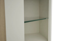 Fabuwood Dove NDWDC2439 Wall Corner Diagonal No Door Cabinet, Detail View