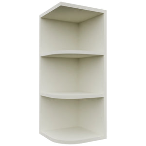 Fabuwood Dove OE1230 Wall Open End Cabinet, Front View