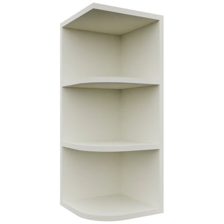 Fabuwood Dove OE1230 Wall Open End Cabinet, Front View
