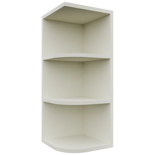 Fabuwood Dove OE1230 Wall Open End Cabinet, Front View