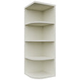 Fabuwood Dove OE1236 Wall Open End Cabinet, Front View