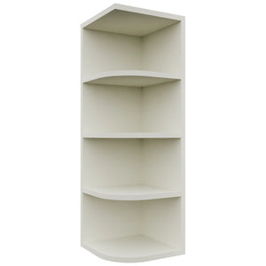 Fabuwood Dove OE1236 Wall Open End Cabinet, Front View