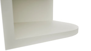 Fabuwood Dove OE1236 Wall Open End Cabinet, Detail View