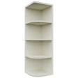 Fabuwood Dove OE1239 Wall Open End Cabinet, Front View