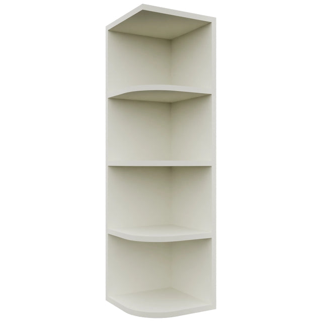 Fabuwood Dove OE1242 Wall Open End Cabinet, Front View