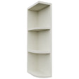 Fabuwood Dove OEL630 Wall Open End Cabinet, Front View