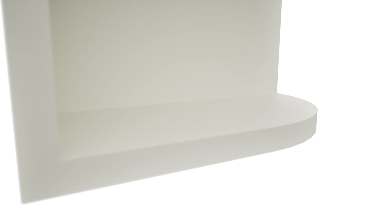 Fabuwood Dove OEL639 Wall Open End Cabinet, Detail View