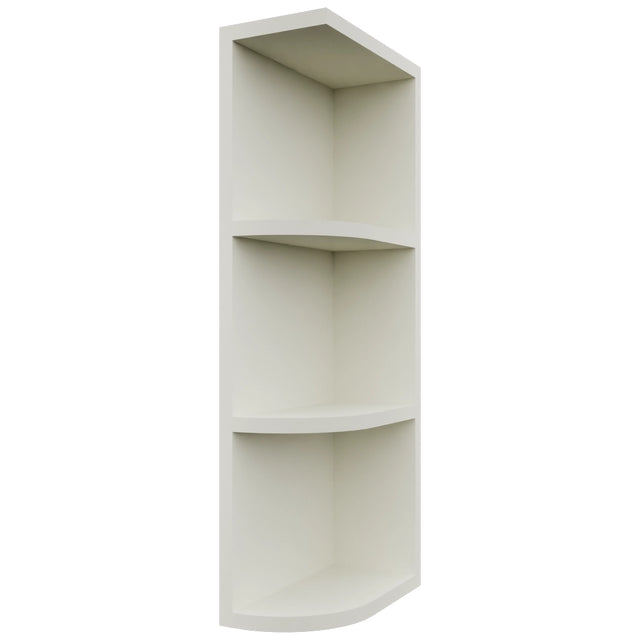 Fabuwood Dove OER630 Wall Open End Cabinet, Front View