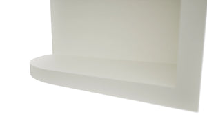 Fabuwood Dove OER630 Wall Open End Cabinet, Detail View