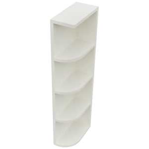Fabuwood Dove OER639 Wall Open End Cabinet, Top View