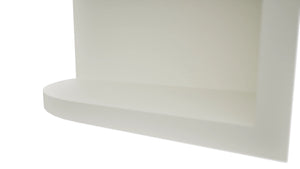 Fabuwood Dove OER639 Wall Open End Cabinet, Detail View