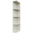 Fabuwood Dove OER642 Wall Open End Cabinet, Front View