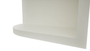 Fabuwood Dove OER642 Wall Open End Cabinet, Detail View