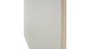 Fabuwood Dove PLY-1/2 Panel, Detail View