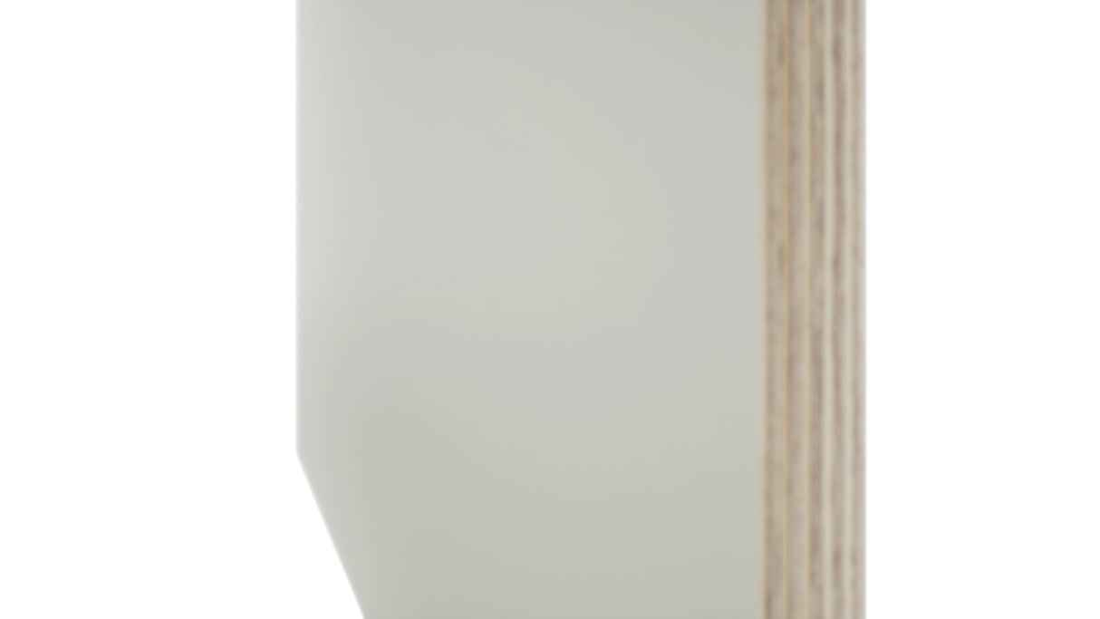 Fabuwood Dove PLY-3/4 Panel, Detail View