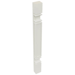 Fabuwood Dove PP-BASE Base Pilaster, Top View