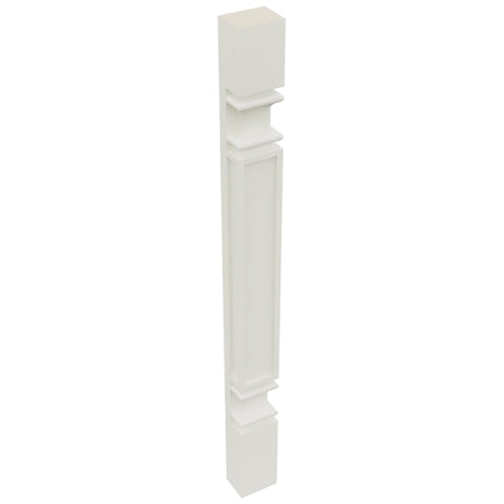 Fabuwood Dove PP-BASE Base Pilaster, Top View