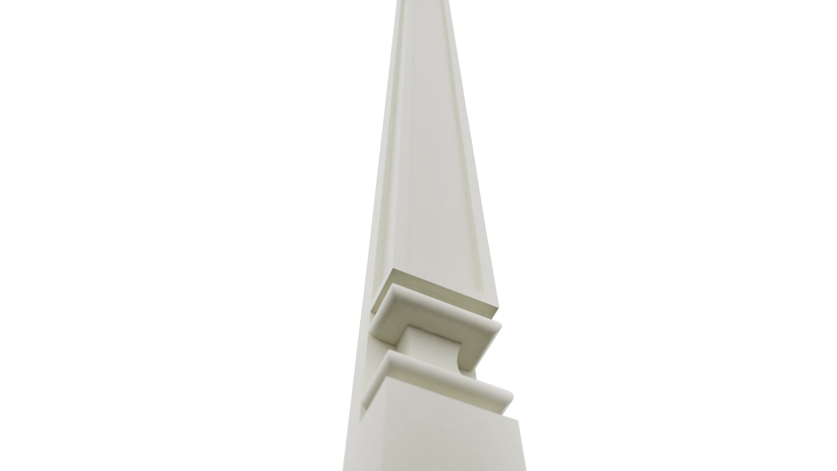 Fabuwood Dove PP-TP93 Tall Pilaster, Detail View