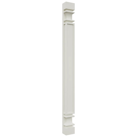 Fabuwood Dove PP-W39 Wall Pilaster, Front View