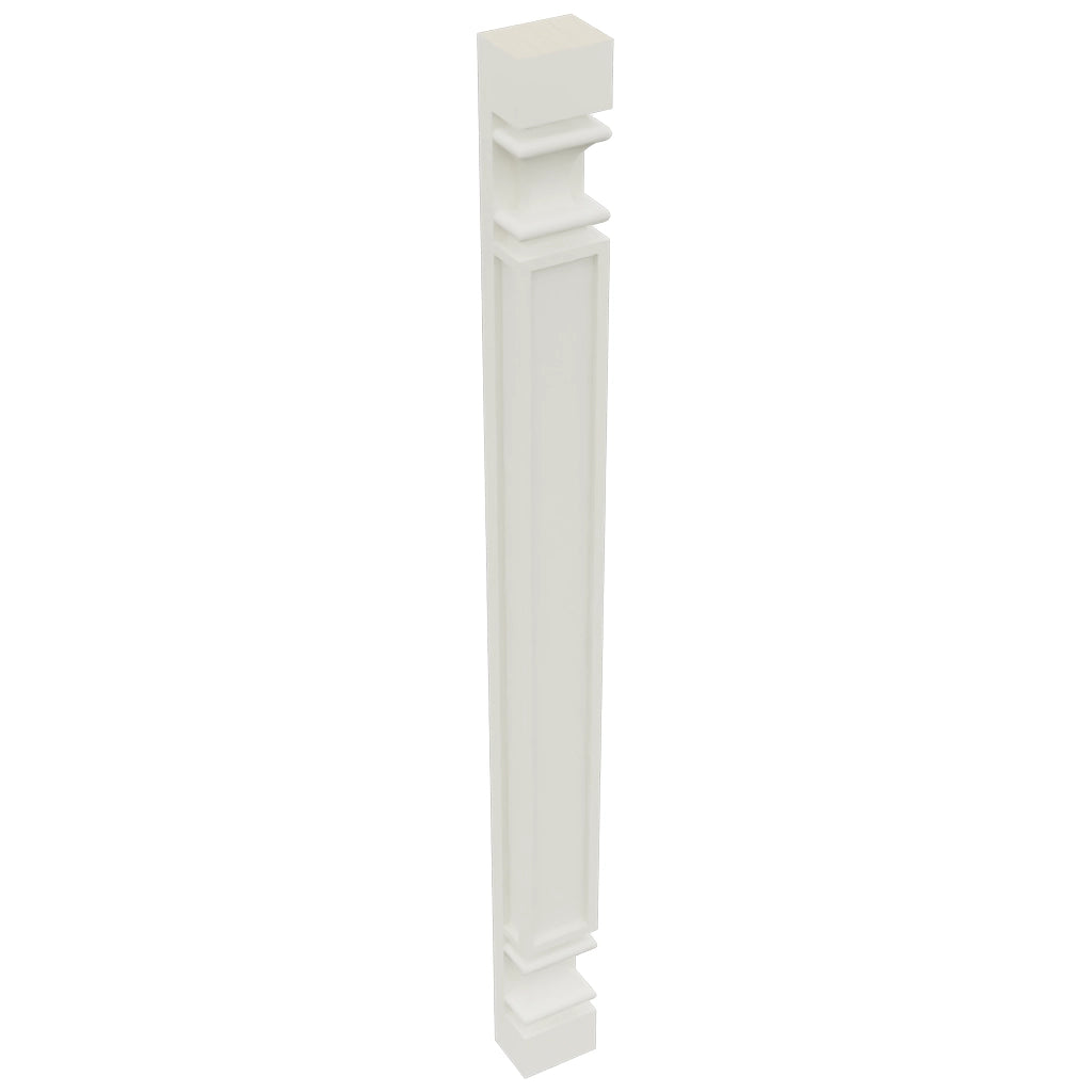 Fabuwood Dove PP-W39 Wall Pilaster, Top View