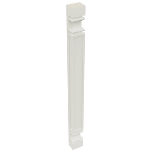 Fabuwood Dove PP-W39 Wall Pilaster, Top View