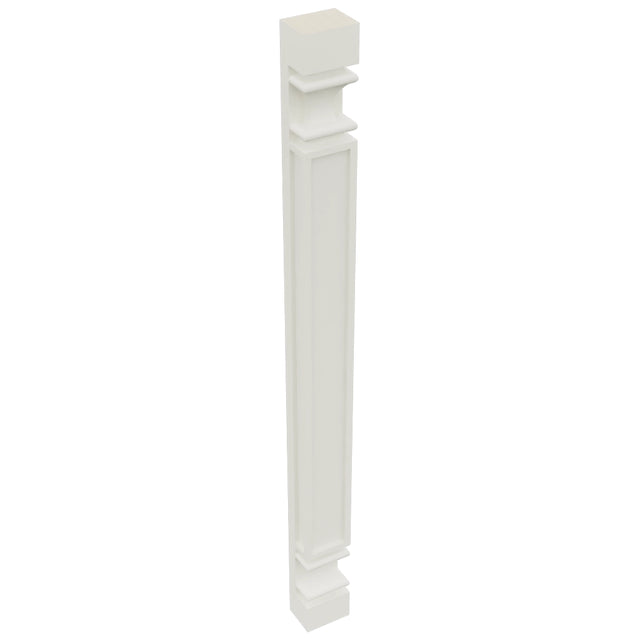 Fabuwood Dove PP-W39 Wall Pilaster, Top View