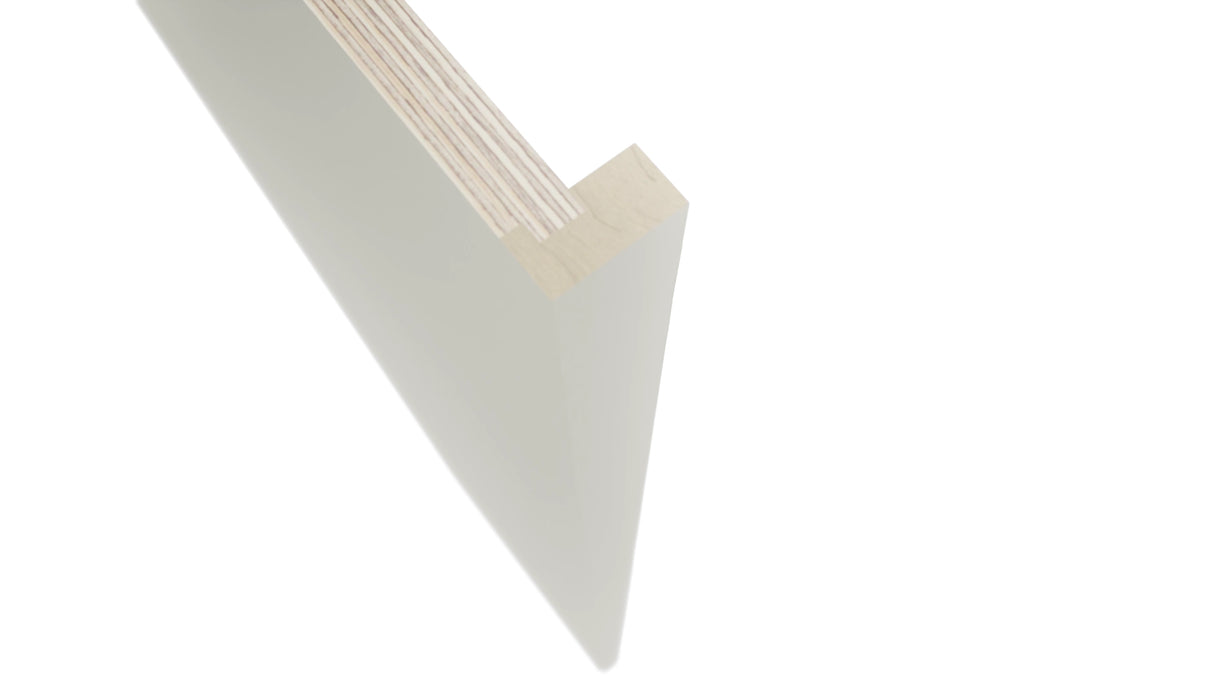 Fabuwood Dove REP30120 x 1-1/2 Panel, Detail View