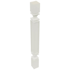 Fabuwood Dove SP3X3 Base Post, Top View