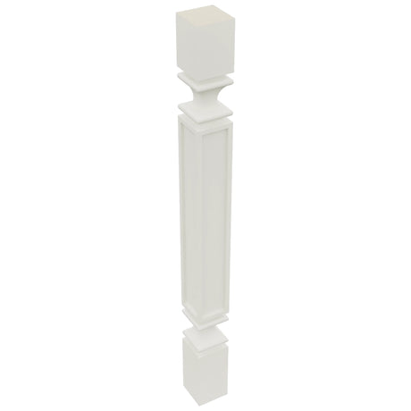 Fabuwood Dove SP3X3 Base Post, Top View