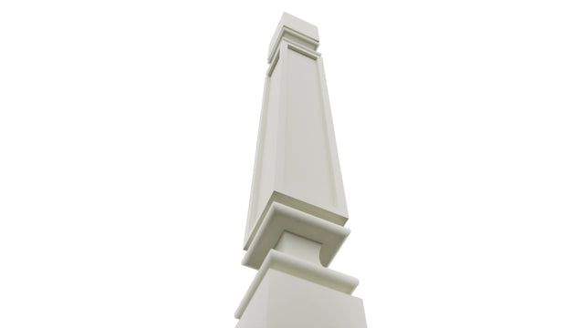 Fabuwood Dove SP3X3 Base Post, Detail View
