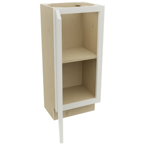 Fabuwood Echo Dove B15FD-12D Base Full Door Cabinet, Open View