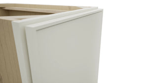 Fabuwood Echo Dove B15FD Base Full Door Cabinet, Detail View