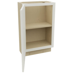 Fabuwood Echo Dove B21FD-12D Base Full Door Cabinet, Open View