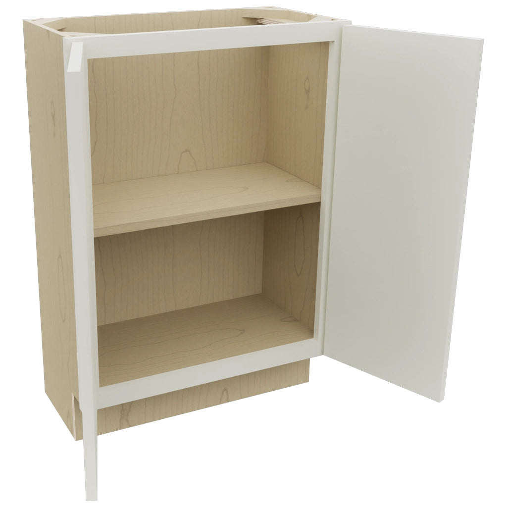 Fabuwood Echo Dove B24FD-12D Base Full Door Cabinet, Open View