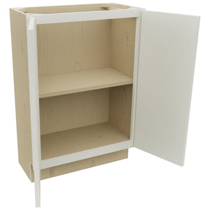 Fabuwood Echo Dove B24FD-12D Base Full Door Cabinet, Open View