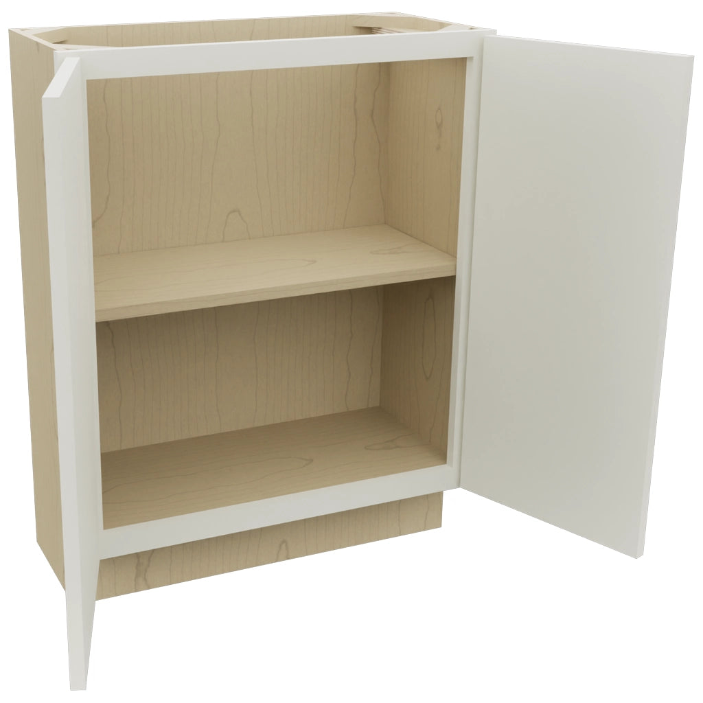 Fabuwood Echo Dove B27FD-12D Base Full Door Cabinet, Open View