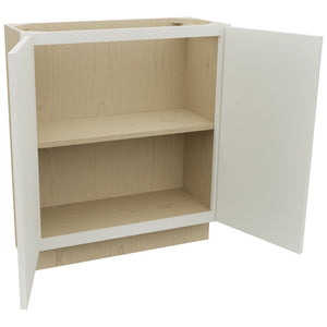 Fabuwood Echo Dove B30FD-12D Base Full Door Cabinet, Open View