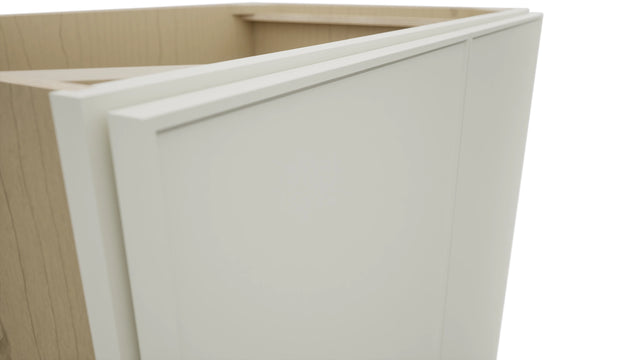 Fabuwood Echo Dove B36FD Base Full Door Cabinet, Detail View