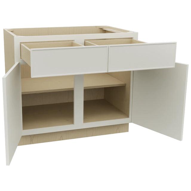 Fabuwood Echo Dove B39 Base Standard Cabinet, Open View